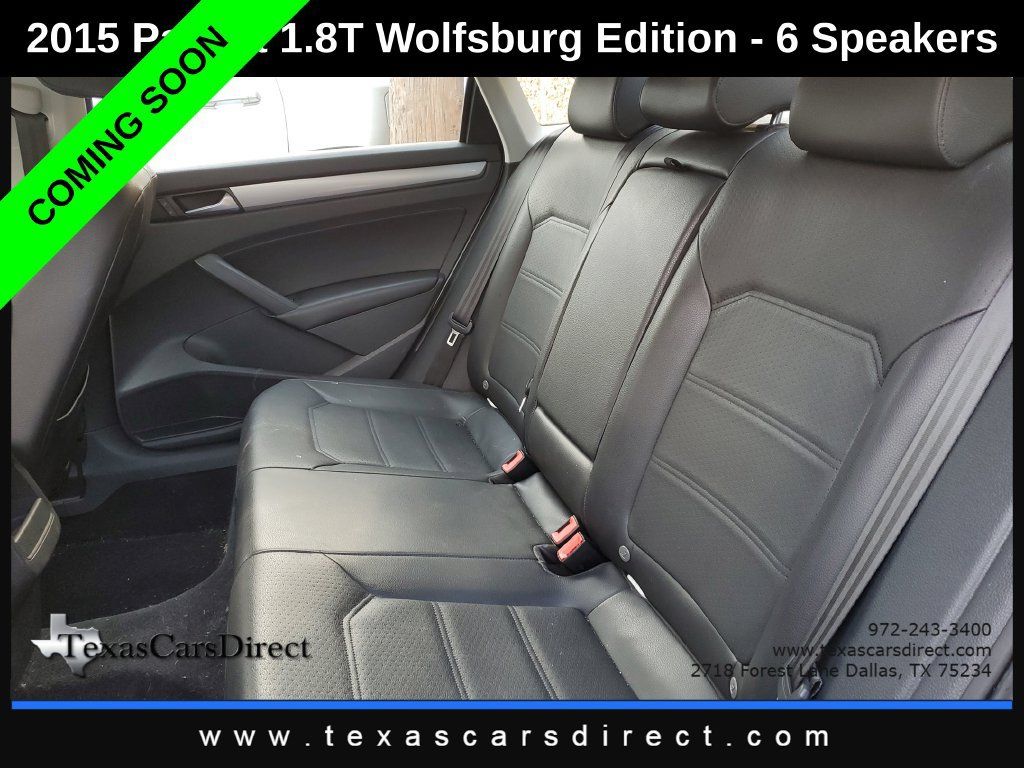 Used 2015 Volkswagen Passat 1.8T Wolfsburg Edition FWD image 8