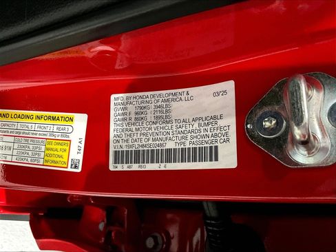 Used 2025 Honda Civic Sport image 18