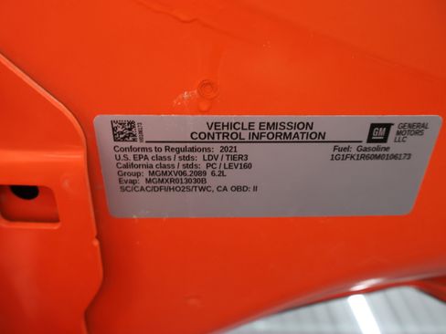 Used 2021 Chevrolet Camaro ZL1 RWD image 20