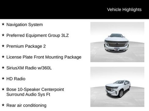 Certified 2021 Chevrolet Tahoe High Country AWD/4WD image 13