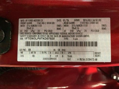 New 2026 Ford F150 XLT w/ Equipment Group 302A MID image 15