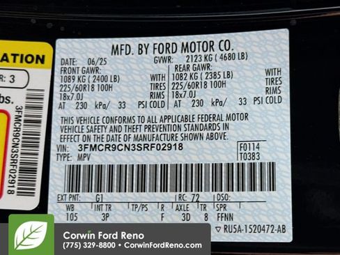 New 2025 Ford Bronco Sport Outer Banks w/ Outer Banks Tech Package+ AWD/4WD image 36