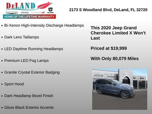 Used 2020 Jeep Grand Cherokee Limited X RWD image 6