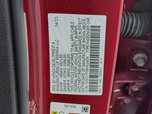 Certified 2023 Honda Accord EX image 31