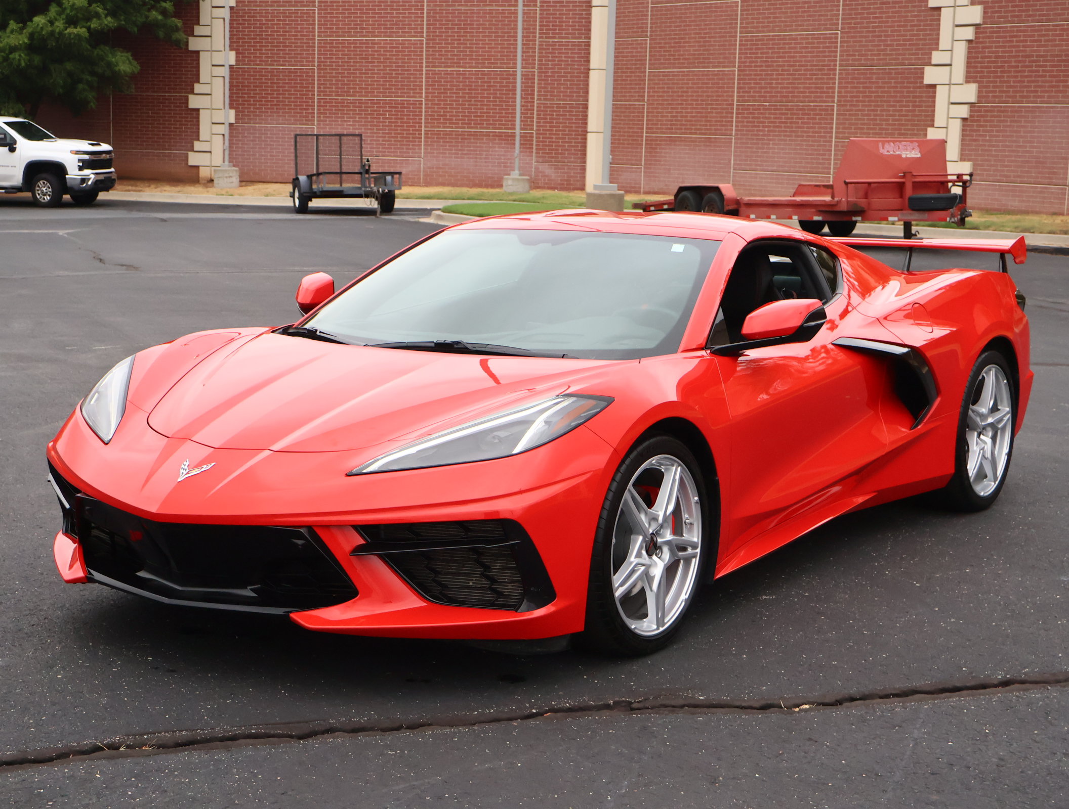 Used 2021 Chevrolet Corvette Stingray Premium Cpe w/ Engine Appearance Package RWD image 35