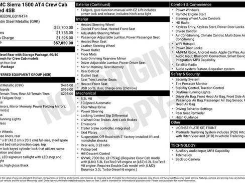 Used 2020 GMC Sierra 1500 AT4 image 4