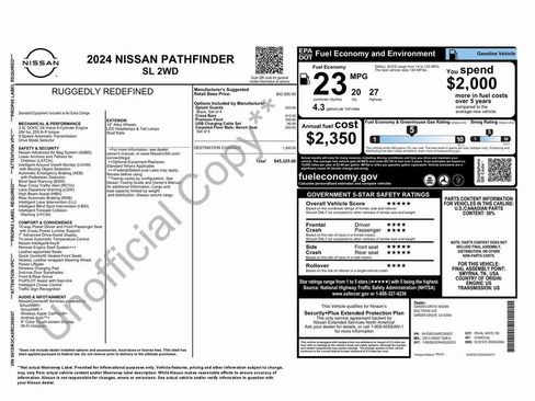 Used 2024 Nissan Pathfinder SL image 4