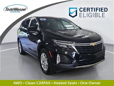 Certified 2024 Chevrolet Equinox LT w/ LPO, Floor Liner Package AWD/4WD image 1