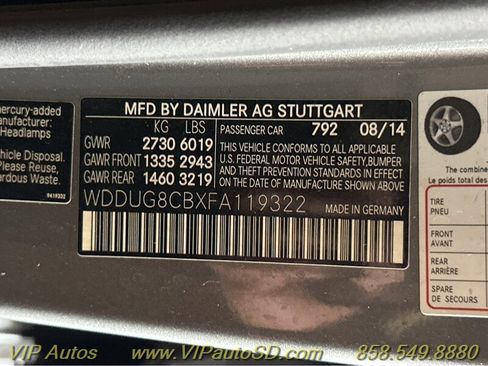 Used 2015 Mercedes-Benz S 550 Sedan image 45