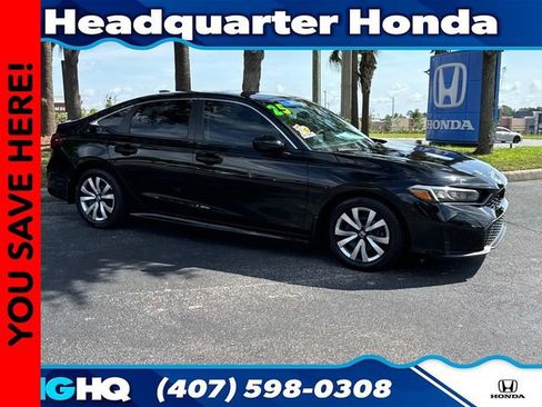 Certified 2025 Honda Civic LX image 1