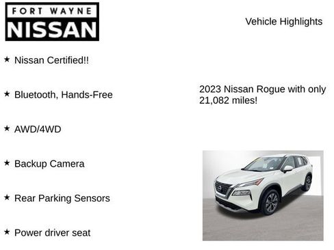 Certified 2023 Nissan Rogue SV AWD/4WD image 8