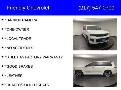 Used 2021 Jeep Grand Cherokee L Overland w/ Luxury Tech Group IV image 12