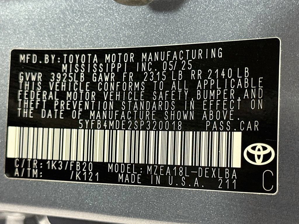 Certified 2025 Toyota Corolla LE FWD image 30