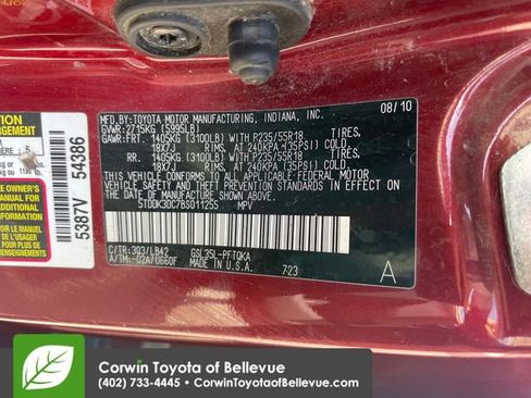 Used 2011 Toyota Sienna XLE AWD/4WD image 23