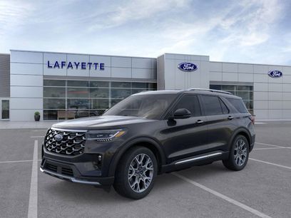 New 2025 Ford Explorer Platinum
