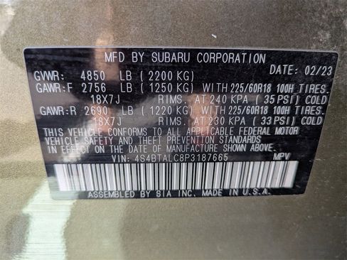 Used 2023 Subaru Outback Onyx Edition image 32