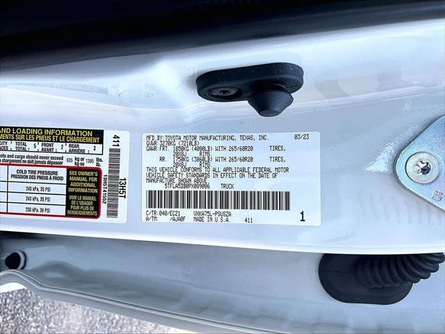 Certified 2023 Toyota Tundra SR5 w/ TRD Sport Premium Package AWD/4WD image 9