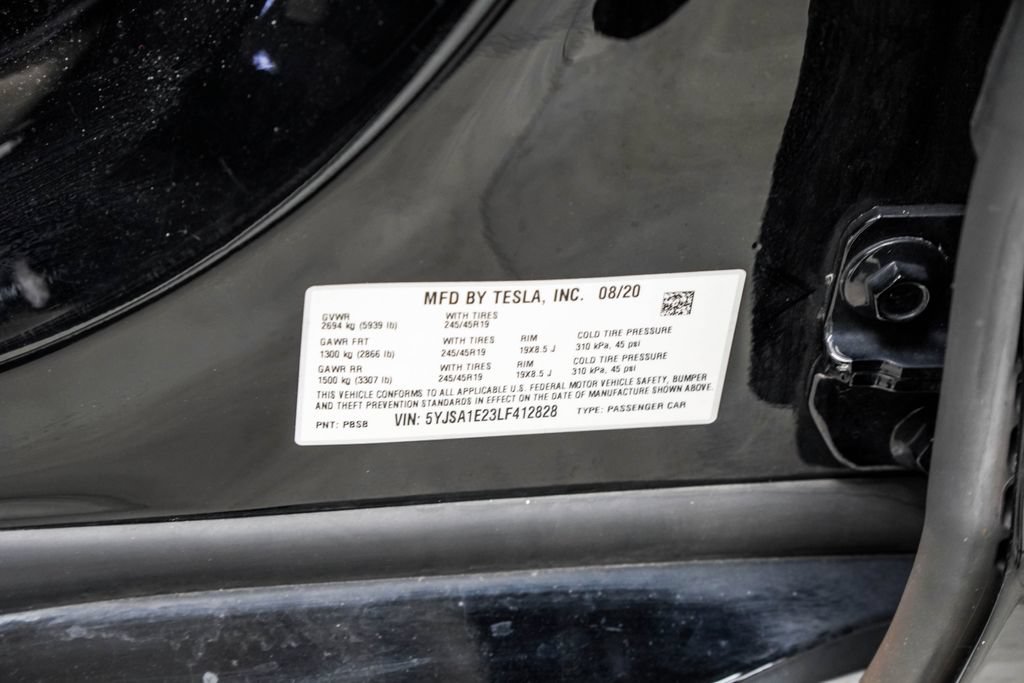 Used 2020 Tesla Model S Long Range AWD/4WD image 43
