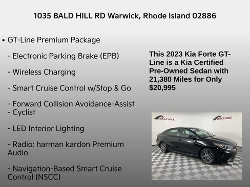 Certified 2023 Kia Forte GT-Line w/ GT-Line Premium Package image 7