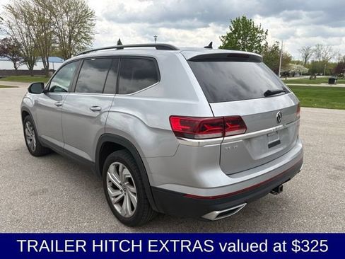 Used 2021 Volkswagen Atlas SE w/ Towing Package AWD/4WD image 4