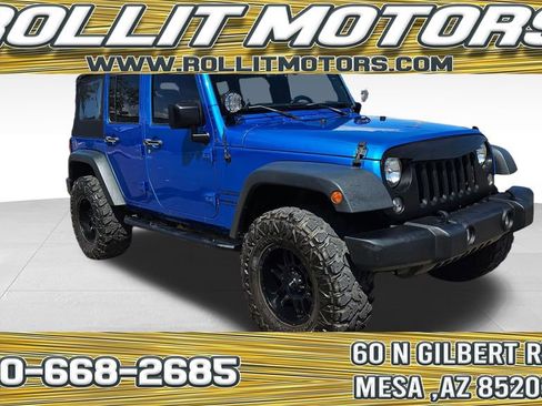 Used 2016 Jeep Wrangler Unlimited Sport w/ Quick Order Package 24S AWD/4WD image 1