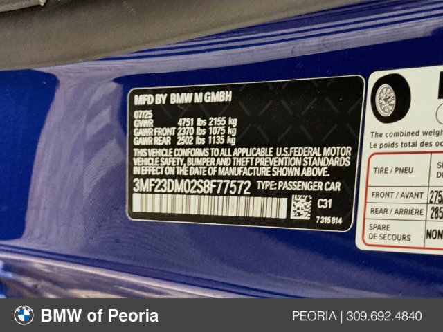 Used 2025 BMW M2 w/ Lighting Package RWD image 34