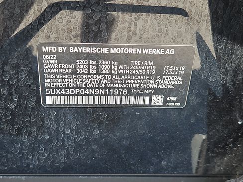 Used 2022 BMW X3 sDrive30i w/ Premium Package 2 image 25