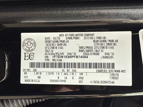 Used 2023 Ford F150 Tremor w/ Equipment Group 402A High AWD/4WD image 43