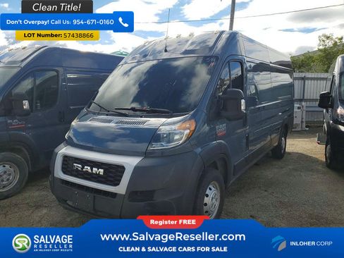 Used 2020 RAM ProMaster 3500 FWD image 1