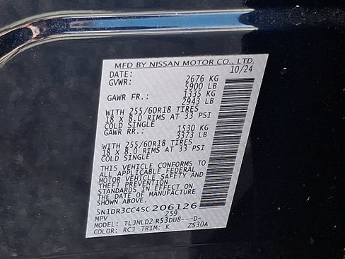 Certified 2025 Nissan Pathfinder SL AWD/4WD image 29