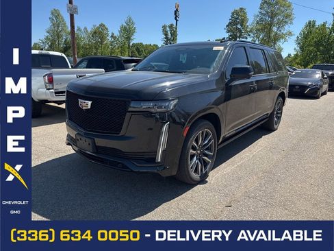 Used 2023 Cadillac Escalade ESV Sport w/ Touring Package AWD/4WD image 1