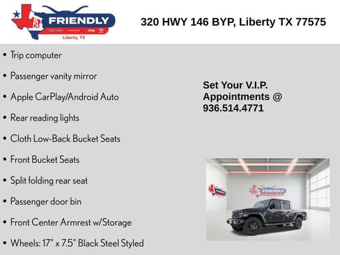 New 2025 Jeep Gladiator Sport image 25