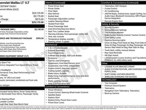 Used 2017 Chevrolet Malibu LT w/ Leather Package image 6