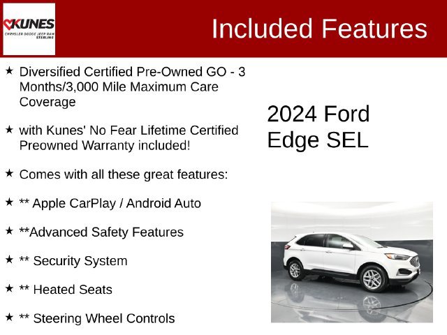 Used 2024 Ford Edge SEL AWD/4WD image 2