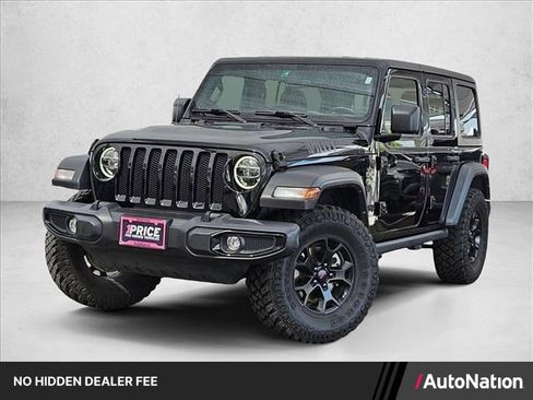 Used 2021 Jeep Wrangler Unlimited Sport AWD/4WD image 1