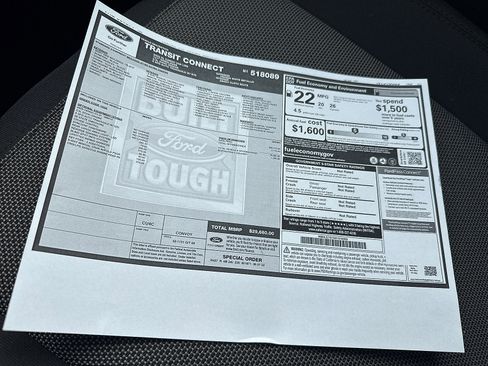 Used 2022 Ford Transit Connect XL w/ CNG/LPG Engine Prep Package image 52