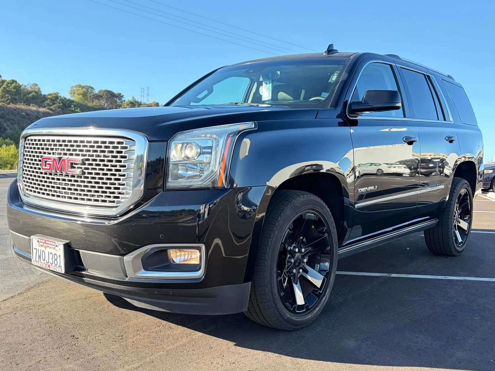 Used 2017 GMC Yukon Denali w/ Open Road Package RWD image 7