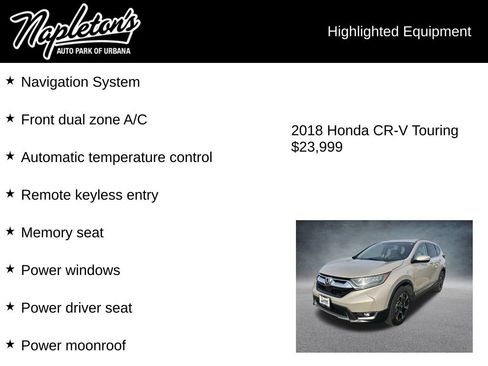 Used 2018 Honda CR-V Touring image 3