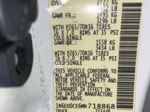 Used 2021 Nissan Frontier S RWD image 6