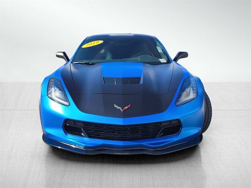 Used 2019 Chevrolet Corvette Grand Sport w/ Carbon Flash Badge Package image 2