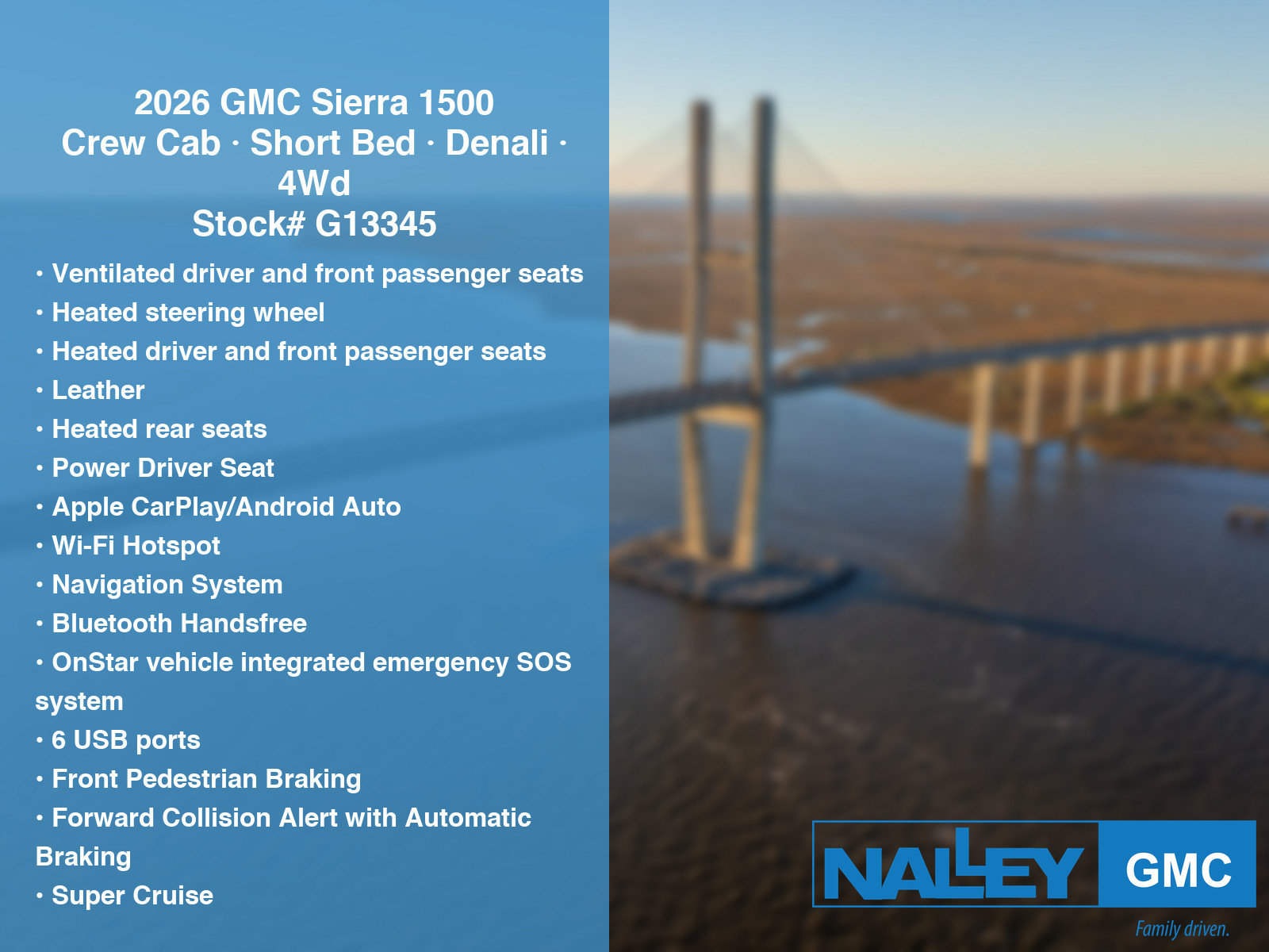 New 2026 GMC Sierra 1500 Denali AWD/4WD image 38