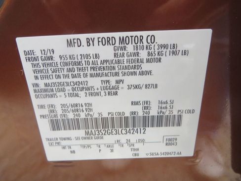 Used 2020 Ford EcoSport SE image 29