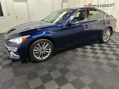 Used 2022 INFINITI Q50 Luxe w/ Cargo Package AWD/4WD image 5