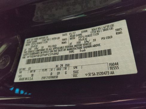 Used 2017 Ford F150 Limited AWD/4WD image 33