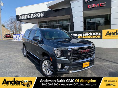 Used 2021 GMC Yukon XL SLT w/ SLT Premium Package image 1