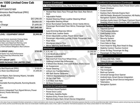 Used 2019 RAM 1500 Limited AWD/4WD image 4