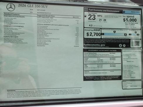Used 2026 Mercedes-Benz GLE 350 4MATIC image 36