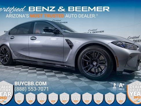 Used 2023 BMW M3 w/ Executive Package RWD image 1
