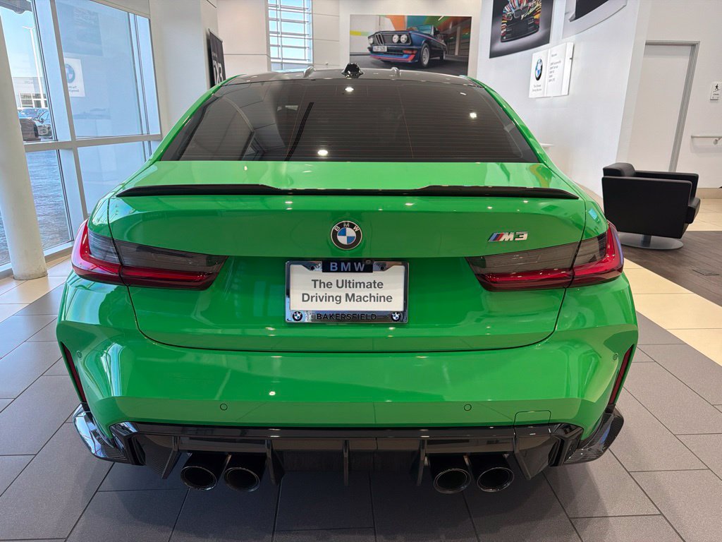 Used 2023 BMW M3 w/ M Carbon Exterior Package RWD image 4