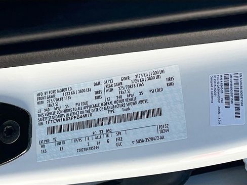 Used 2023 Ford F150 Tremor w/ Trailer Tow Package image 32